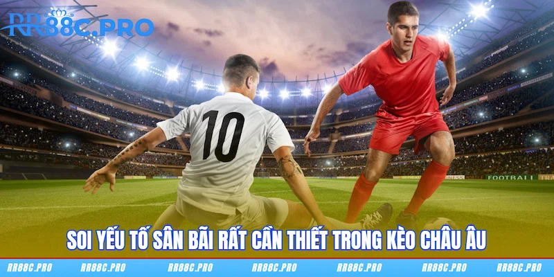 Soi yếu tố sân bãi rất cần thiết trong kèo Châu Âu